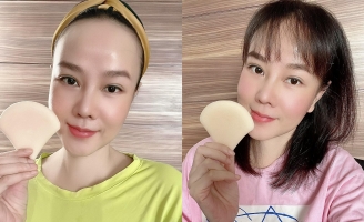 Á hậu Dương Yến Ngọc giữ gìn làn da với Bông làm sạch OlalaBe