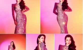 Á hậu Hoàng Nhung khoe vẻ đẹp gợi cảm cùng đường cong nóng bỏng