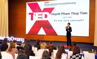 Á hậu Thủy Tiên trở thành diễn giả đặc biệt của TEDx Greenwich University Danang 2022