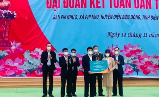 ABBANK tài trợ xây dựng 200 căn nhà Đại đoàn kết cho người dân nghèo tỉnh Điện Biên