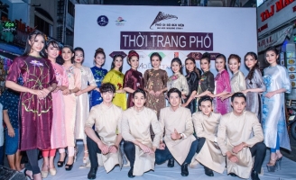 Bất ngờ với “Non nước Việt Nam” và “Thiền” của NTK Việt Hùng trong đêm “Thời trang Phố”