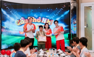 Bùi Tấn Trường, Lê Bống, Công Tố xúc động khi nói lời chia tay chương trình Cầu thủ nhí 2024