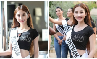 Chi Nguyễn tự tin sẵn sàng vào tranh tài cùng dàn thí sinh Châu Á