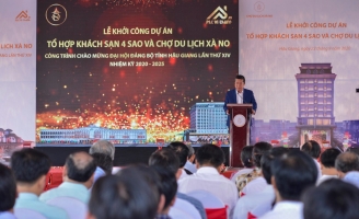 Chợ du lịch Xà No đã được chính thức khởi công