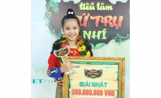 Cô bé 10 tuổi đoạt quán quân 'Tiếu lâm tứ trụ nhí' mùa 1