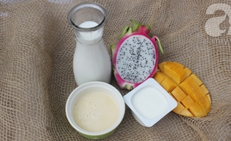 Công thức làm sữa chua úp ngược 