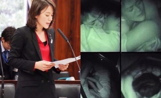 Cựu ca sĩ Nhật lộ ảnh ân ái trong xe với chính trị gia có vợ