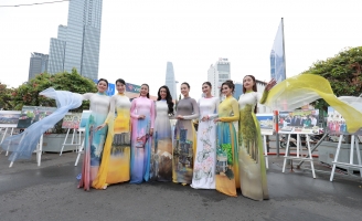 Dàn Hoa, Á hậu làm Đại sứ Tuần lễ Du lịch TP.HCM 2024