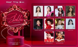 Dàn mẫu nhí Việt Nam và quốc tế tỏa sáng trên sàn diễn chào đón năm mới 2023