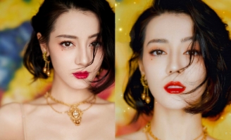 Địch Lệ Nhiệt Ba xuất hiện đầy xinh đẹp