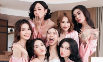 Diễm My 9X, Ngọc Trinh làm phù dâu đám cưới Anh Tú - Diệu Nhi