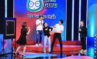 Diễn viên Cát Phượng và diễn viên Quang Trung đồng hành cùng bé Thanh Hải tại Tôi Tuổi Teen