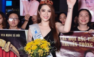 Diễn viên Linh Trang cố gắng để không ngủ quên trên chiến thắng