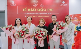 Diễn viên Mỹ Hạnh gặp gỡ các chuyên gia làm đẹp tại Đà Nẵng