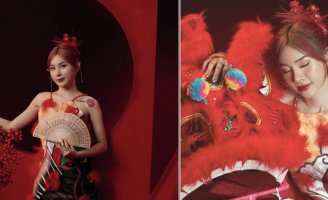 DJ T-Tina đón xuân trong bộ ảnh mới cùng gia đình