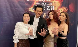 DV Thiên Thuỷ hội ngộ NS Ngọc Huyền, Võ Thành Tâm, Hồ Xuân Đào tại ra mắt phim “Lật Mặt: 48h