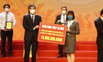 Geleximco và ABBANK trao 20 tỷ đồng đóng góp cho  Quỹ vaccine phòng Covid-19 