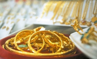 Giá vàng miếng SJC cao hơn thế giới 2 triệu đồng/lượng