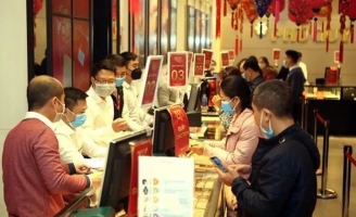 Giá vàng SJC tăng mạnh, chênh lệch với thế giới ở mức rất cao