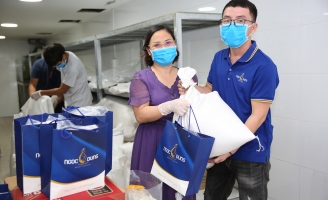 Hệ thống TMV Ngọc Dung chăm lo tốt cho nhân viên mùa dịch