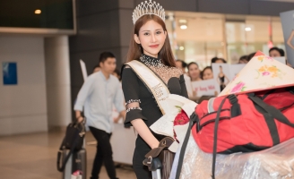 Hoa hậu Chi Nguyễn kết thúc hành trình gần 1 tháng tại Miss Asia World 2018