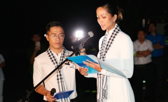 Hoa hậu H’Hen Niê gửi gắm thông điệp yêu nước đến giới trẻ 