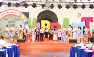 Hoa hậu Ngọc Châu và các Đại sứ lan tỏa Tuần lễ Du lịch TP.HCM 2024