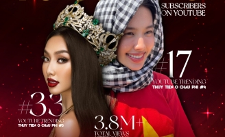 Hoa hậu Thùy Tiên nhận Nút Bạc YouTube chỉ sau 11 ngày