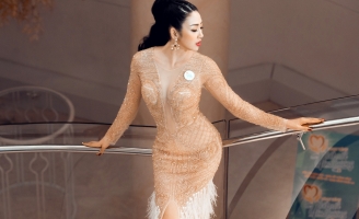 Hoa hậu Võ Nhật Phượng thu hút mọi ánh nhìn với ba vòng bốc lửa 