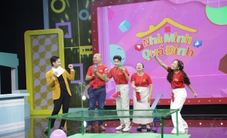 Hoàng Phi bị trêu chuyện độc thân, thắng lớn ở “Nhà Mình Quá Đỉnh”