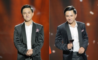 Hoàng Vĩnh đốn tim fan nữ với vẻ ngoài lịch lãm đầy nam tính tại  Én Vàng 2023