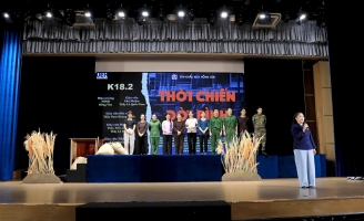 Học viên sân khấu Hồng Vân chọn thử sức với vở diễn 