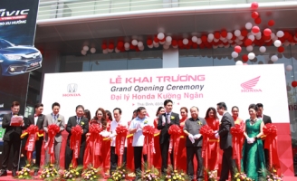 Honda ôtô khai trương đại lý 5S thứ 19 tại Thái Bình