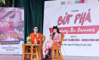 Jessica Minh Anh truyền lửa đam mê cho 3000 tân sinh viên