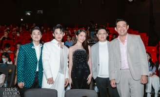 Karen Nguyễn chạm mặt bản sao, Thanh Duy hóa drag queen trong phim kinh dị mới