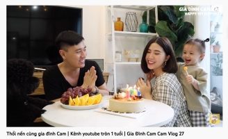 Kênh YouTube hot family đầu tiên tại Việt Nam đạt Nút vàng YouTube 