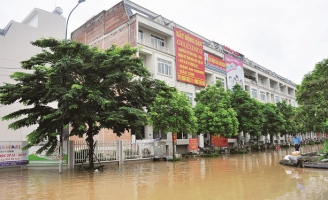 Khu đô thị mới cứ mưa lớn là ngập