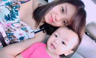 Lâm Á Hân đăng ảnh bầu bí, chia sẻ cảm xúc khi mang thai bé gái ở tuần thứ 34