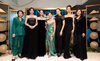 Lan Khuê, Tuyết Lan, Khả Ngân, Quỳnh Châu tỏa sáng trong đêm kỷ niệm 20 năm CAO Fine Jewellery