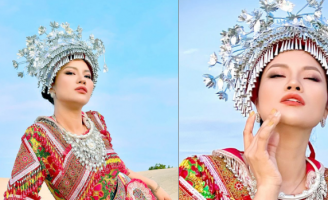 Lee Phương đẹp ngỡ ngàng trong hình hài cô gái người dân tộc