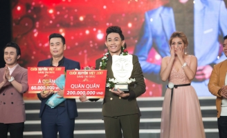 Liên tiếp lập kỷ lục về điểm tuyệt đối, Nguyễn Hồng Thanh trở thành quán quân Cười xuyên Việt