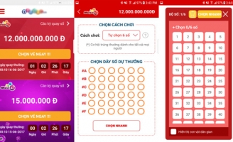 Loạn ứng dụng mua vé xổ số Vietlott trực tuyến