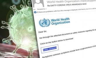 Lợi dụng tin giả về virus corona, hacker chiếm quyền điều khiển website