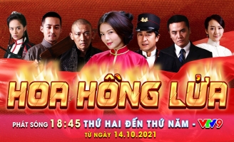 Lưu Đào, Nhiếp Viên, Trương Gia Dịch cùng hội ngộ trong bom tấn truyền hình Hoa Hồng Lửa 