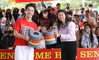 “Mái ấm gia đình Việt” ghi hình tại An Giang, trao gần 2 tỷ đồng cho 21 em nhỏ khó khăn