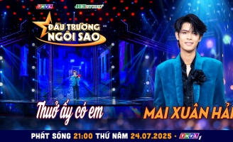 Mai Xuân Hải chinh phục khán giả Đấu Trường Ngôi Sao bằng chất giọng giàu cảm xúc