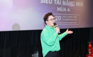 MC Đại Nghĩa – “làn gió mới” cho các bạn nhỏ tại Siêu tài năng nhí mùa 4
