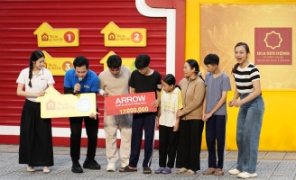 MC Dương Hồng Phúc, ca sĩ Hoàng Hải và á hậu Mai Ngô rơi nước mắt trước nghị lực của anh em mồ côi