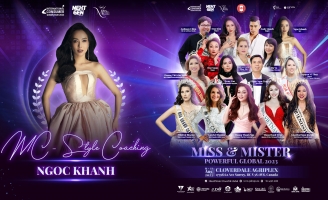 MC Ngọc Khánh liên tục chạy show khi về nước