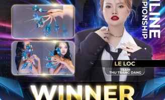 Nail Master Lê Lộc gây ấn tượng với 2 tác phẩm, thắng lớn trong cuộc thi quốc tế